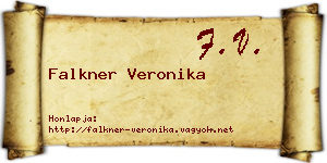 Falkner Veronika névjegykártya